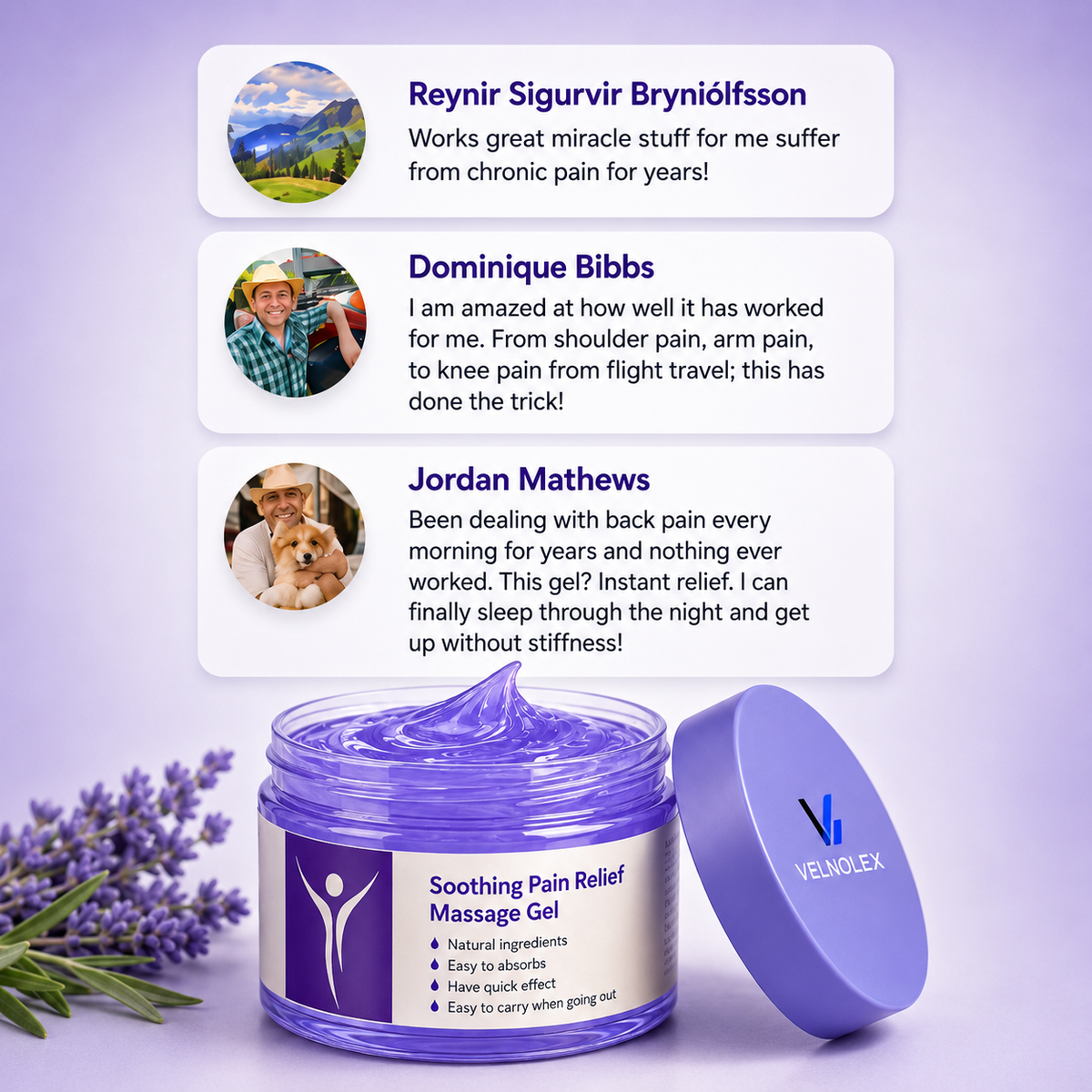 VELNOLEX™ Joint & Muscle Gel