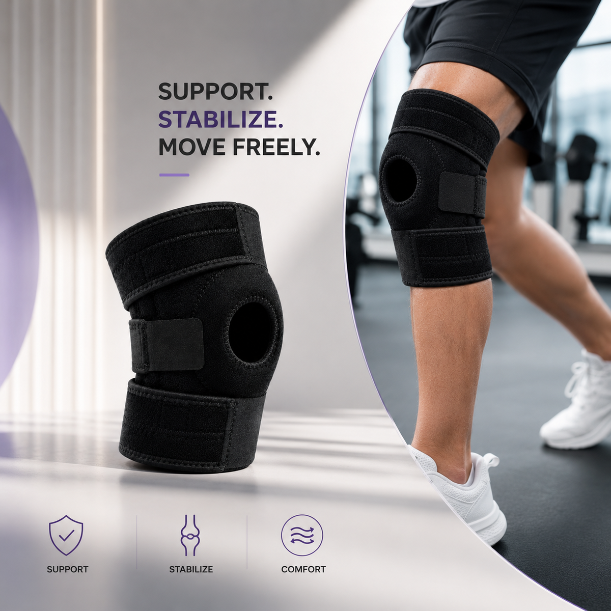 VELNOLEX™ Adjustable Knee Brace